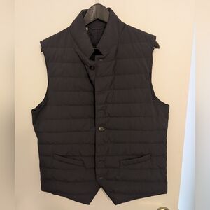 Men's Navy Quilted Vest